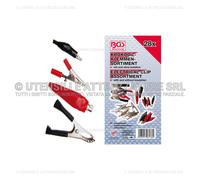 R&G KIT SET 28 PZ MORSETTI PINZE CLIP CONNETTORI ELETTRICI COCCODRILLO RICARICA