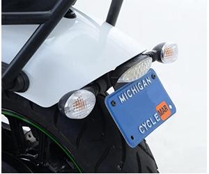 r&g LP0186BK Portatarga, Kawasaki 650 Vulcan S '15, multicolore, Tg.Unica