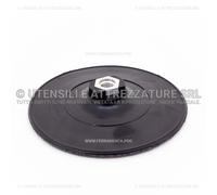 R&G PLATORELLO M14 VELCRATO per SMERIGLIATRICE SATINATRICE LUCIDATRICE