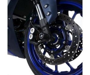 R&G RACING Fork Protectors-Black Yamaha r7 per Moto Ricambi