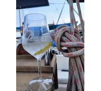 R.G. Service Calice spritz, vino e cocktail in Tritan Infrangibile Personalizzabile con il tuo nome, con quello della tua Barca o con un Logo o una Frase. Perfetta Idea regalo personalizzabile.