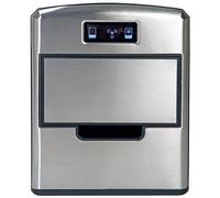 RGV Macchina del Ghiaccio Fabbricatore di Ghiaccio Potenza 150 Watt Produzione 10 Kg/24h colore Acciaio - FG12D Mojito ICE