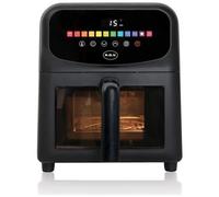 Friggitrice ad Aria Fry Type 6 Air Window Capacit 6 Litri Potenza 1700 Watt Colore Nero