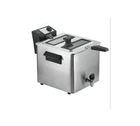 R.G.V FRY8 Friggitrice ad Olio Professionale 8Lt, Inox