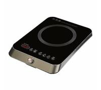R.G.V. TURBO 2000 Piastra a Induzione a Una Zona di Cottura Touch Nero/Inox [EEK: A]