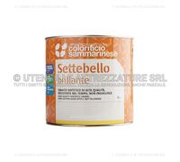 R&G VERNICE SMALTO SINTETICO SETTEBELLO per METALLO e LEGNO Lt. 0,750 Grigio scu