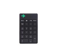 R-GO NUMPAD BREAK ERGONOMIC NUMERIC WIRELESS KEYPAD BLACK Modern