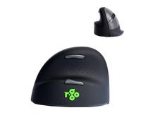 R-Go Tools HE Mouse, mouse ergonomico, Medio (165-195mm), mancino, senza fili [RGOHEWLL]