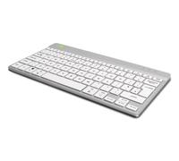 R Go Tools Compact Break Ergonomic Keyboard, QWERTY (UK), W128444821 (Keyboard, QWERTY (UK), Bluetooth, White)