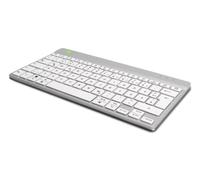 R-GO TOOLS Compact Break RGOCODEWLWH clavier Bluetooth QWERTZ Allemand Blanc
