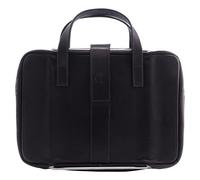 R-Go Tools - Viva Laptopbag - R-go Viva Laptopbag, Full - Grain Leather, Black, Briefcase, 39.6 Cm [15.6] , Shoulder Strap, 1.98 Kg,