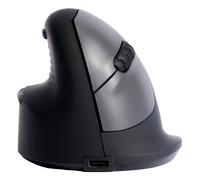 R-Go Tools HE Mouse Mouse ergonomico R-Go HE Break con software di pausa, per mancini, medio (lunghezza della mano 165-185 mm), Bluetooth, nero - Nouvo