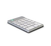 R-Go Tools Numpad Break Keyboard R-Go , tastiera numerica ergonomica con software di pausa, bluetooth, bianco - Nouvo