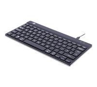 R-Go Tools Compact Break Keyboard - QWERTY (UK layout) - Featuring Break Indicat