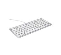 R GO TOOLS R-GO TECLADO COMPACT, AZERTY (FR), BLANCO, CABLEADA