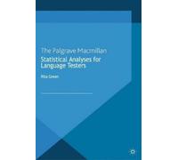 R. Green Statistical Analyses for Language Testers (Tascabile)