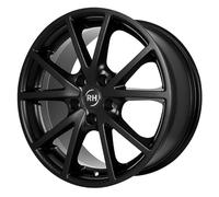 R/H - RH di Sport 8 x 17 ET45 Corsa di 5 x 114,3 Dipinta di Nero
