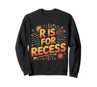 R Is for Recess School Subject Break Student Fun |- Felpa