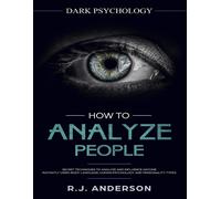 R J Anderson How to Analyze People (Tascabile)