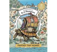 R J Hampson Fantasy Tiny Homes Coloring Book (Copertina rigida)