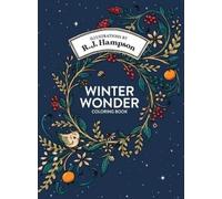 R J Hampson Winter Wonder Coloring Book (Copertina rigida)