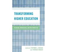 R Jeffrey Lustig Transforming Higher Education (Copertina rigida)