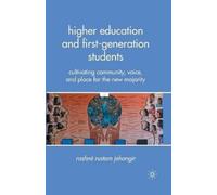 R. Jehangir Higher Education and First-Generation Students (Tascabile)