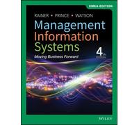 R. Kelly Rainer Brad Prince Hugh J. Wat Management Information Syst (Tascabile)