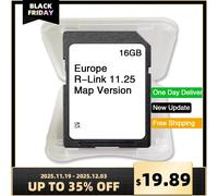 R-Link 11.25 La più recente scheda GPS SD con mappe Sat Nav da 16 GB per Renault Car Europe