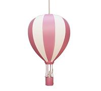 R&M Coudert Lampada a sospensione per camera da letto bambini mongolfiera rosa