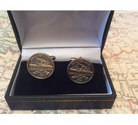 R.M.S Queen Mary Gemelli Con E Certificato Di Autenticità Rotondi