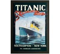 R.M.S. TITANIC - White Star Linea Southampton New York A1 Poster