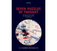 R. M. Sainsbury Michael Tye Seven Puzzles of Thought (Copertina rigida)