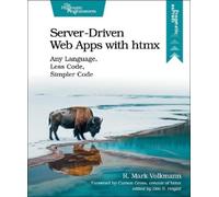 R. Mark Volkmann Server-Driven Web Apps with htmx (Tascabile)