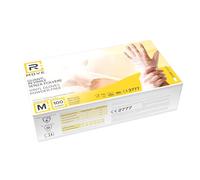 R MOVE 1000 Guanti in VINILE XL NUOVO MODELLO senza polvere, senza lattice, ipoallergenici, certificati CE monouso trasparenti (1000, Taglia XL)