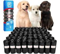 R MOVE Sacchetti Cane Cacca 810 pz (54 Rotoli) - Sacchettini Igienici per Cani, bustine per cani, dog poop bags resistenti antiforatura, 30x23 cm 2,5 Litri compatibili con tutti i porta rotoli