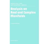 R. Narasimhan Analysis on Real and Complex Manifolds (Copertina rigida)