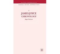 R. Norburn A James Joyce Chronology (Copertina rigida)