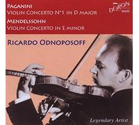 r. odnoposoff - paganini / mendelssohn - violin concertos