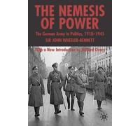 R. Overy S. Wheeler-Bennett The Nemesis of Power (Tascabile)