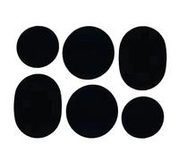 R?paration De Talon De Chaussure Patch - Patch De Pr? Trous De | Patch De Pr? Trous De | Patch Pour R?paration De Chaussures | 6PCs Ruban ?sif De Pr? Pour Chaussures | Coussin, Nero, Refer to