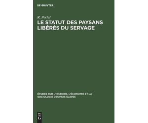 R Portal Le Statut Des Paysans Libérés Du Servage (Copertina rigida)