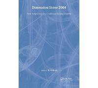 R. Prikryl Dimension Stone 2004 - New Perspectives for a Trad (Copertina rigida)