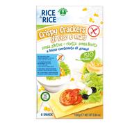 Rice&rice crispy crackers di riso e mais 160 g