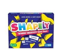 R&R Games Shapely Board Game, Shape-Making and Guessing Game, Ages 8+, 3-6 Playe