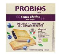 RICE&RICE RISO DELIZIA AL MIRTILLO 6 SNACK SENZA GLUTINE