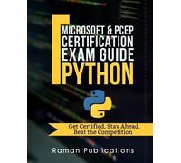 R Raman Dhyanashri Microsoft Python Certification Exam 98-281 & PCEP (Tascabile)