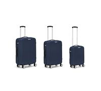 R Roncato Flight Set Da 3 Trolley (S+M+L) (DEEP BLU)