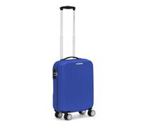 R Roncato FLIGHT Trolley rigido realizzato in ABS, con 4 ruote gemellari e pivottanti, chiusura a combinazione tsa (22 BLU ROYAL, S)