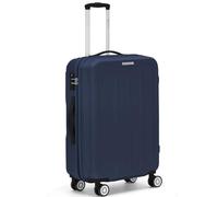 R Roncato FLIGHT Trolley rigido realizzato in ABS, con 4 ruote gemellari e pivottanti, chiusura a combinazione tsa (24 DEEP BLU, L)